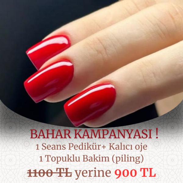 Kadıköy'de Kalıcı Oje Bahar Kampanyası