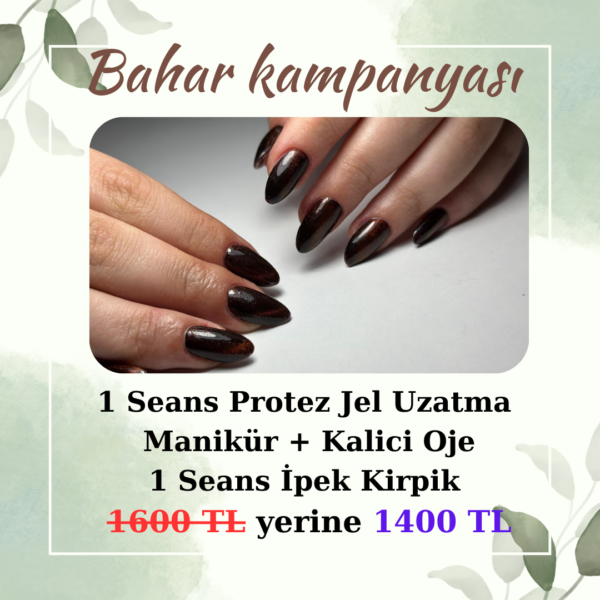 Kadıköy'de Protez Tırnak Bahar Kampanyası